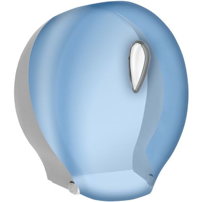 Aquarius Blue Mini Jumbo Toilet Roll Dispenser