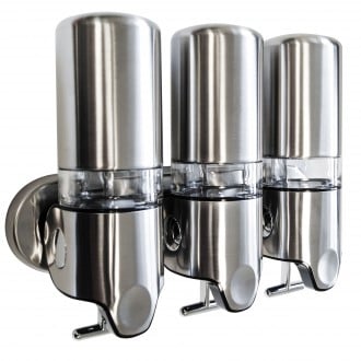 Shower Soap Dispenser Luxury Triple