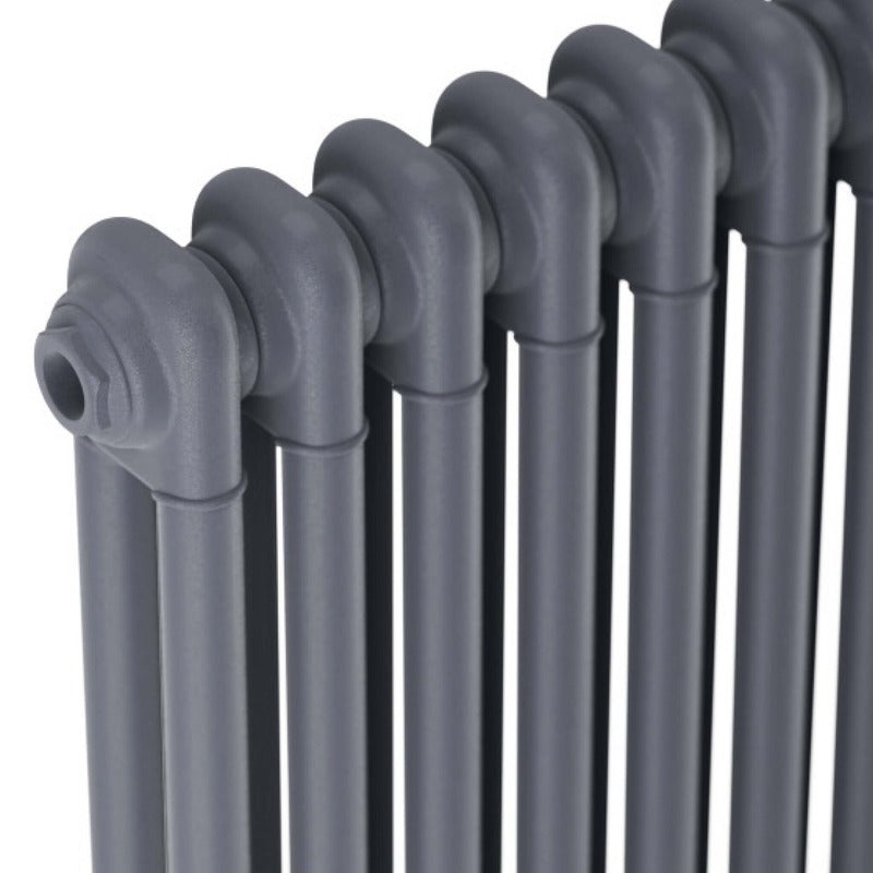 2 Column Horizontal Designer Radiator
Anthracite Close up