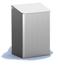 MediQo 15 Litre Aluminium Waste Bin, 8220MQ
