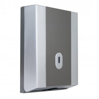 Eclipse Paper Hand Towel Dispenser Silver