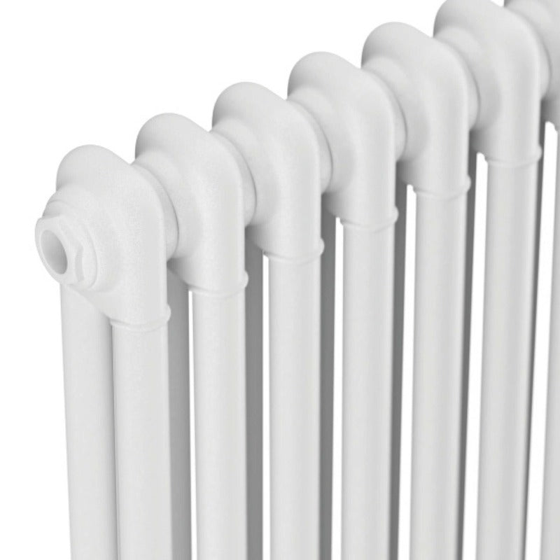 2 Column Horizontal Designer Radiator
White Close up