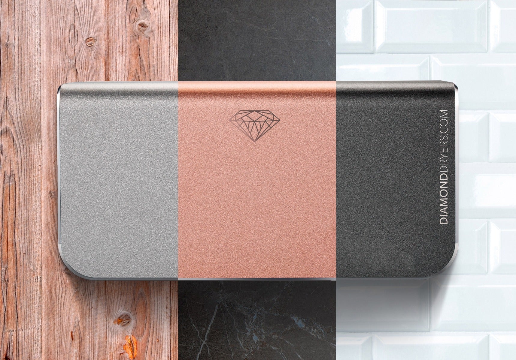 3 Colours Diamond Hand Dryers