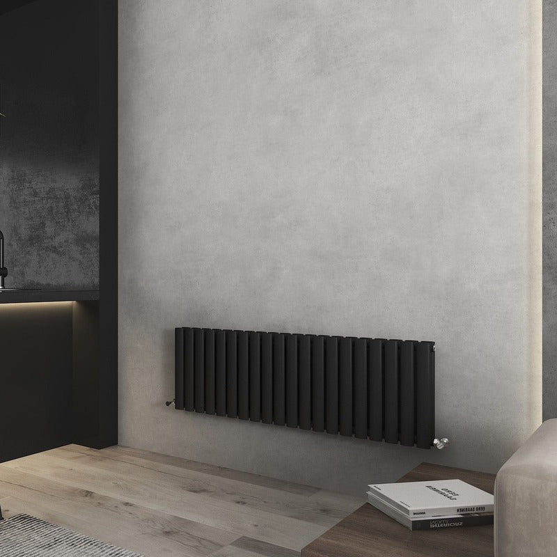 Nirvana Designer Shorter Height Horizontal Radiator
Angled