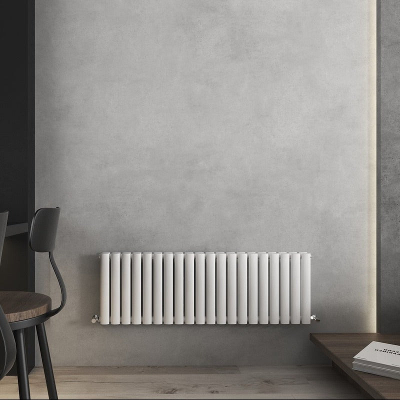 Nirvana Horizontal Short Designer Radiator Double Panel