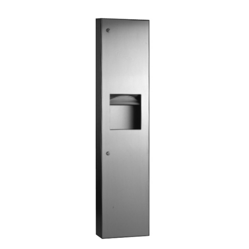 Bobrick TrimLine Combi Paper Towel & Waste Bin  14.4L Surface Mounted