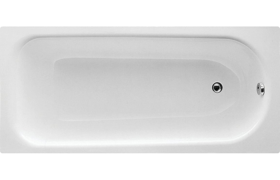 Sedna Steel Single End 1700x700x500mm 2TH Bath w/Legs