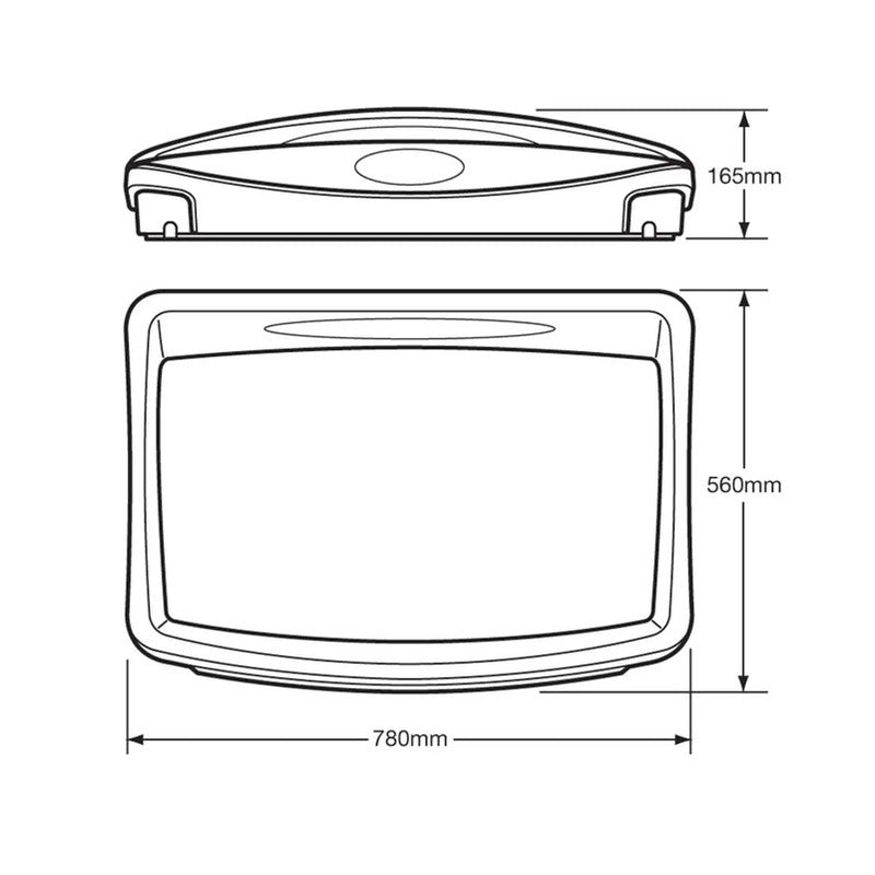 Dolphin Counter Mounted Changing Table
technical
