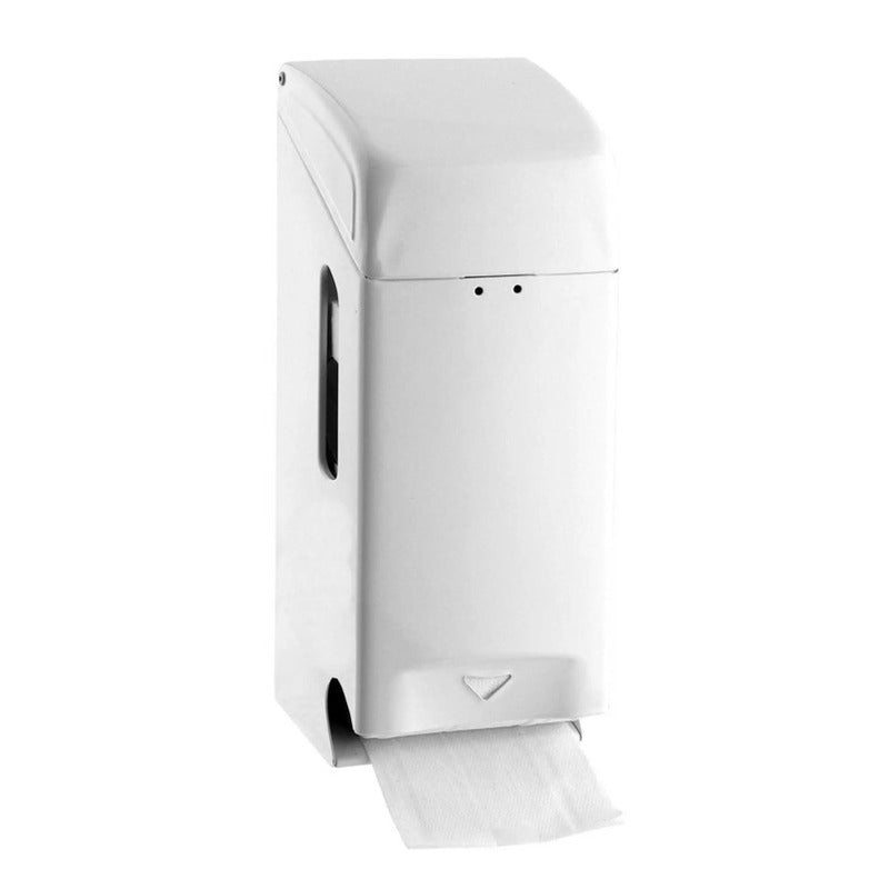 Dolphin Two Roll Toilet Roll Holder white