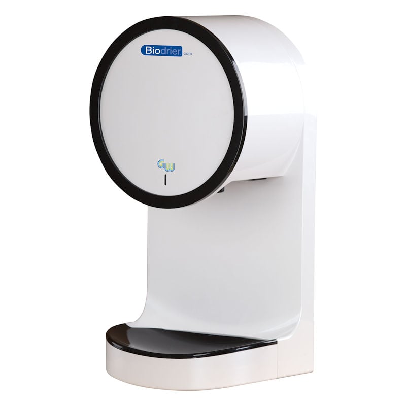 Biodrier GWave Hand Dryer White -BGW07WB