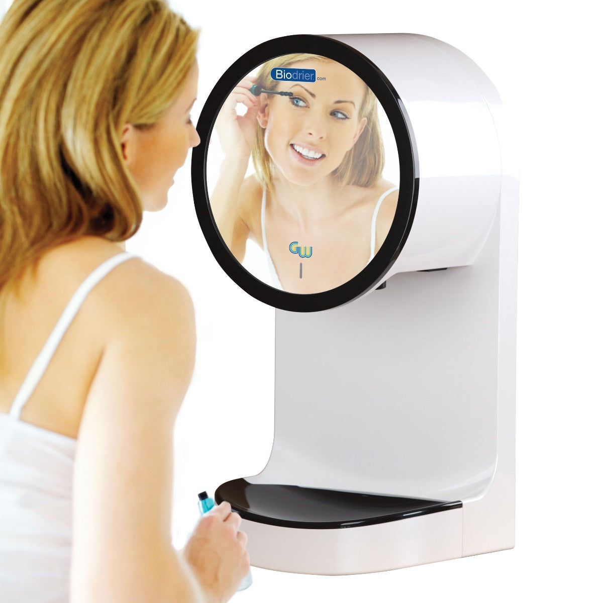 Biodrier GWave Hand Dryer Mirror
