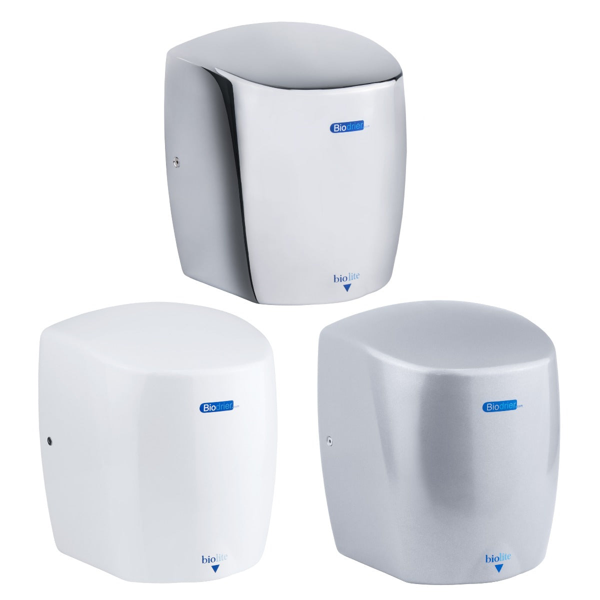 Biolite Biodrier BL09 in 3 finishes white silver chrome