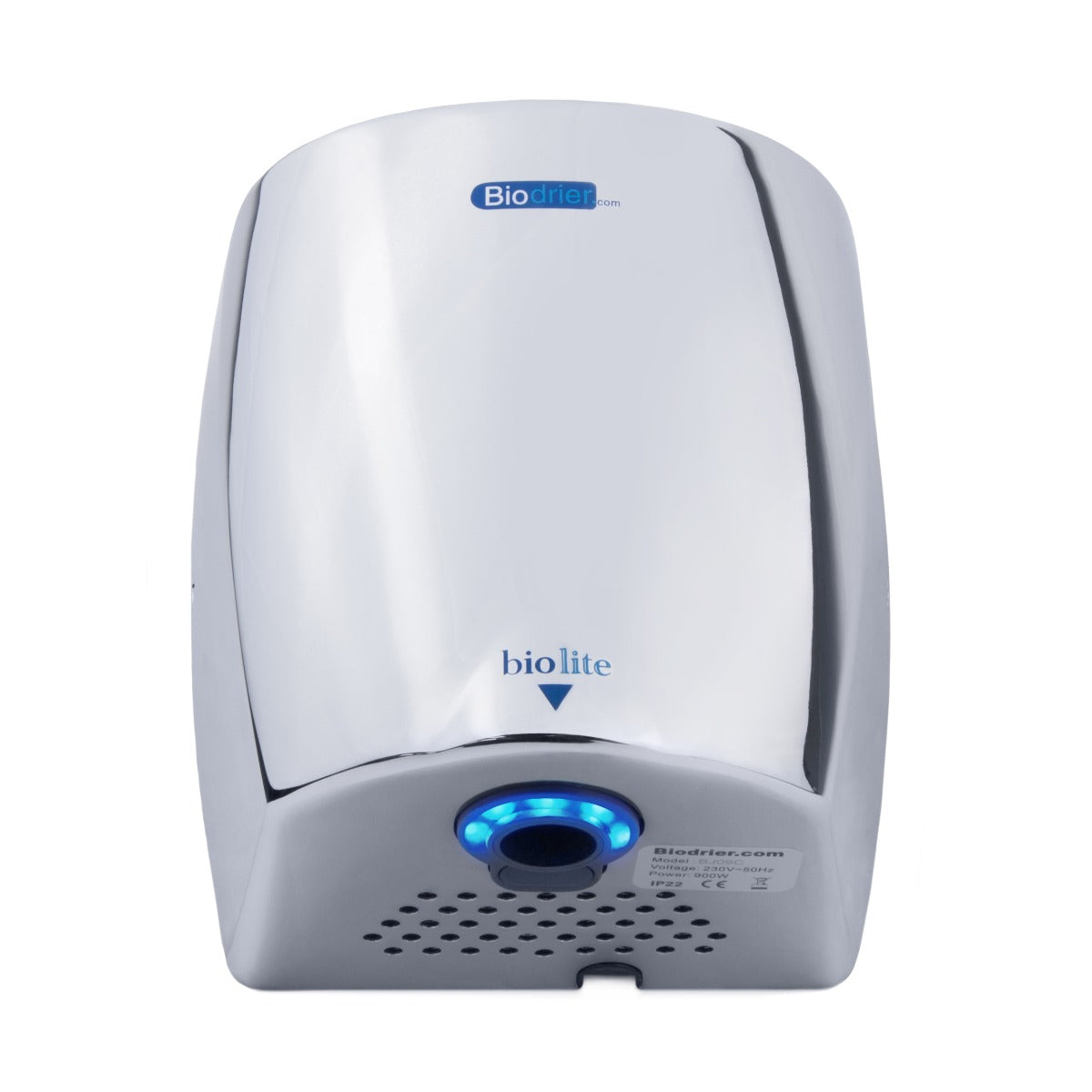 Biolite Biodrier Hand Dryer in Chrome Finish