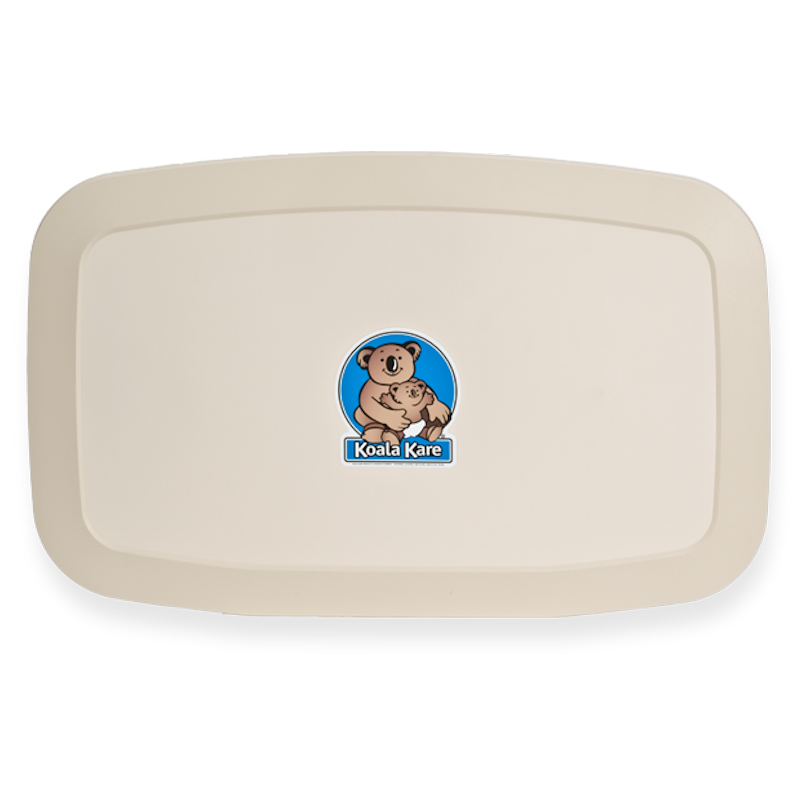 Horizontal Baby Change Station - Cream closed