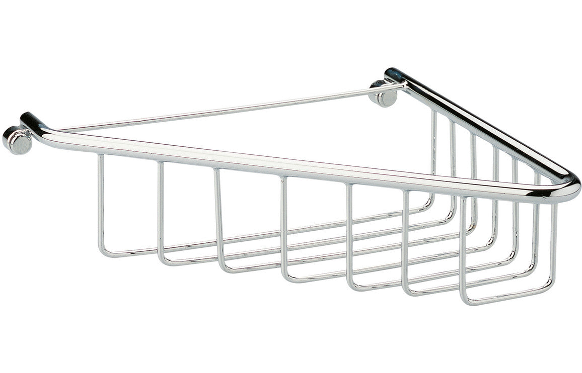 Eris 1-Tier Corner Shower Caddy - Chrome