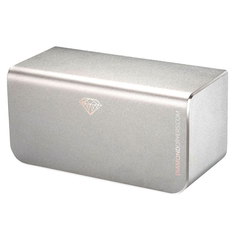 Diamond Designer Hand Dryer Silver Finish