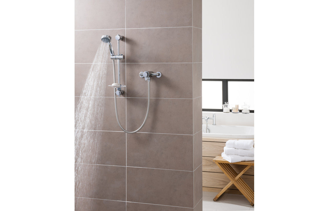 Triton Dene Concentric Thermostatic Mixer - Chrome