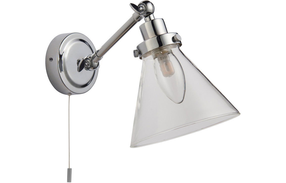 Navi Wall Light - Chrome