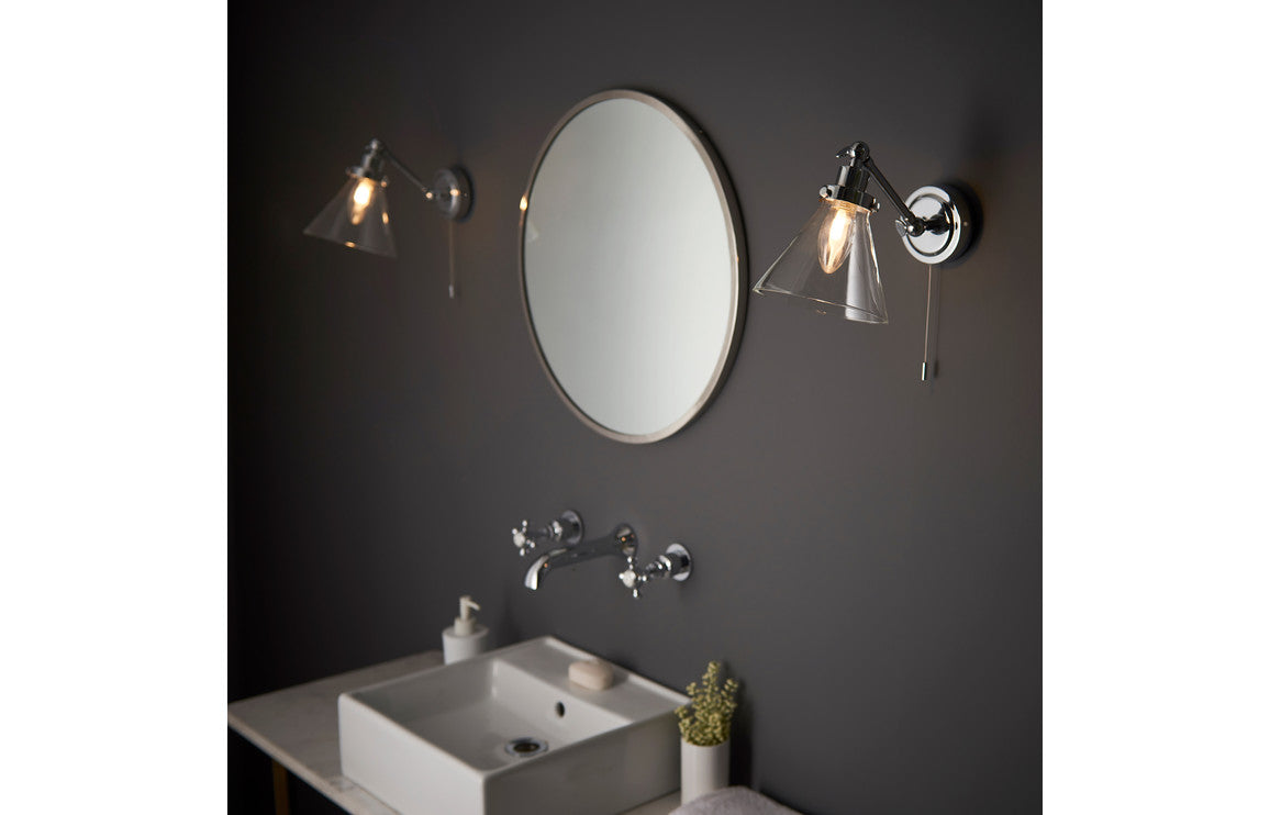 Navi Wall Light - Chrome