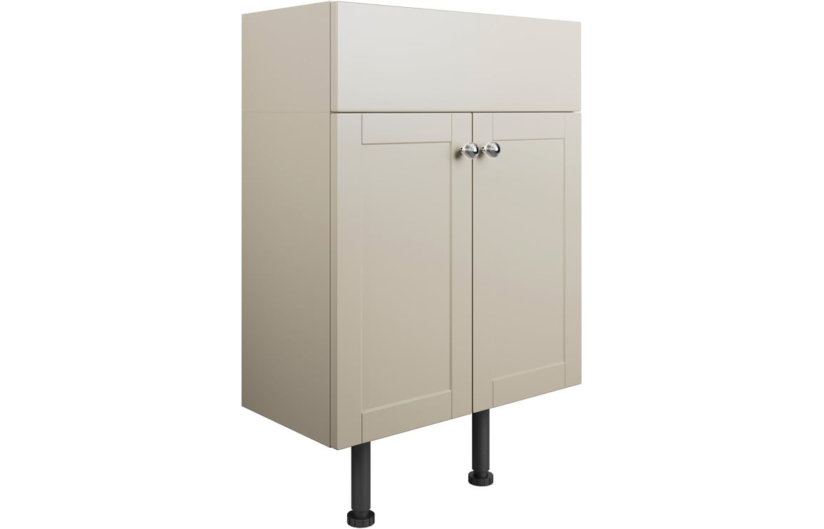 Badar 600mm 2 Door Basin Unit - Matt Latte