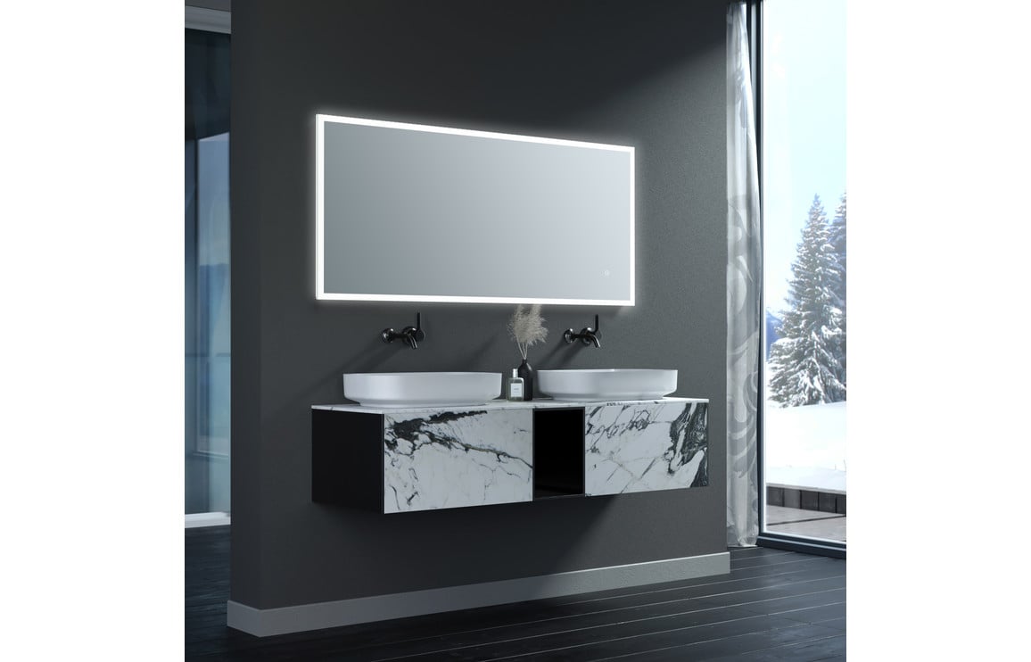 Svetlana 600x800mm Rectangle Surround-Lit LED Mirror