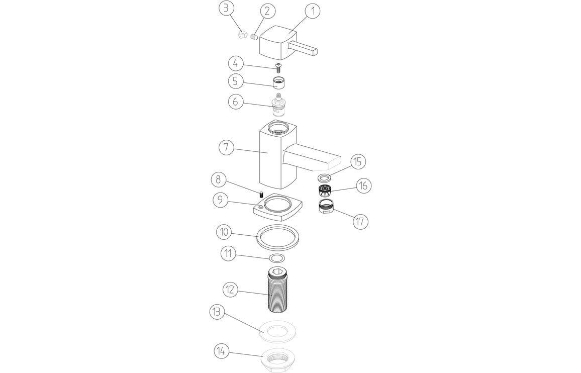 Pavo Basin Taps - Chrome