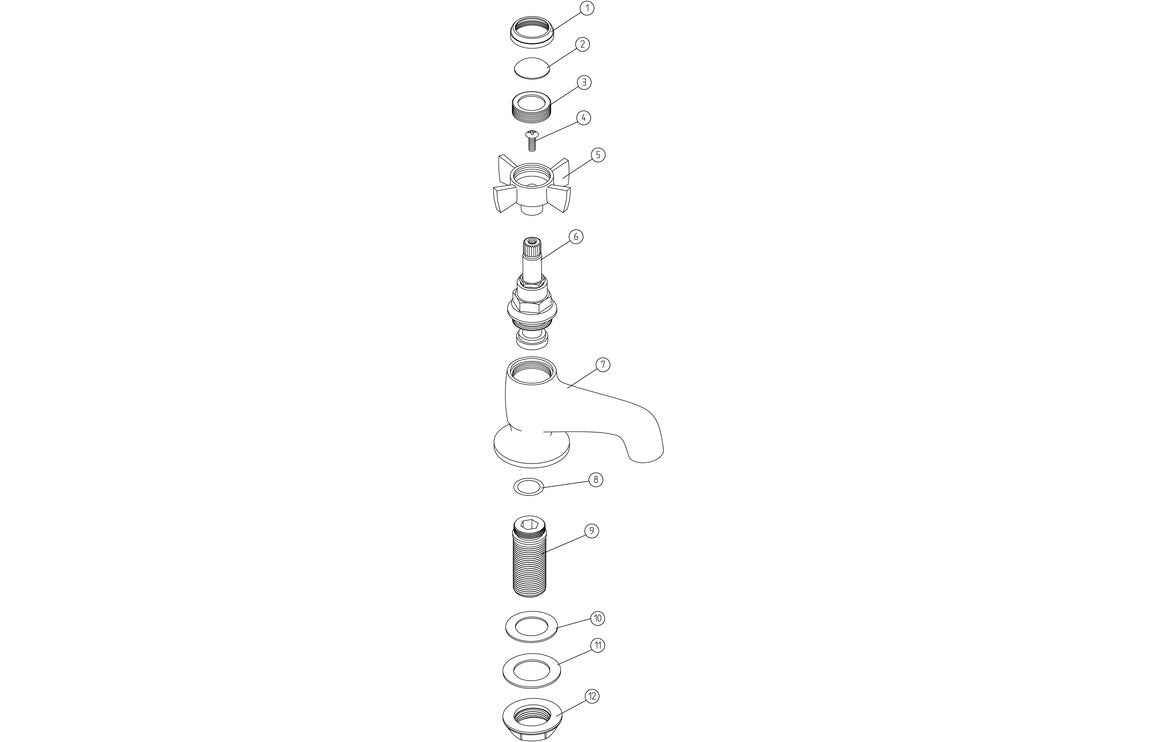 Leda Bath/Shower Mixer - Chrome
