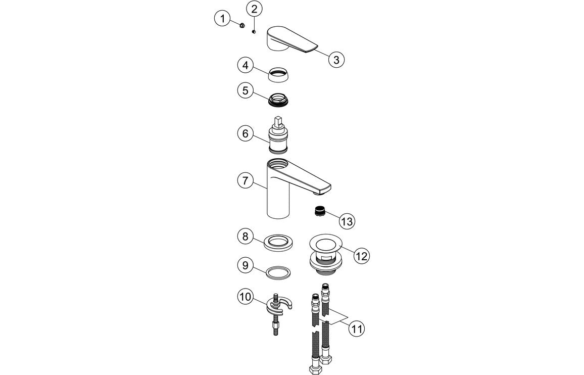 Hydra Bath/Shower Mixer & Shower Kit - Chrome