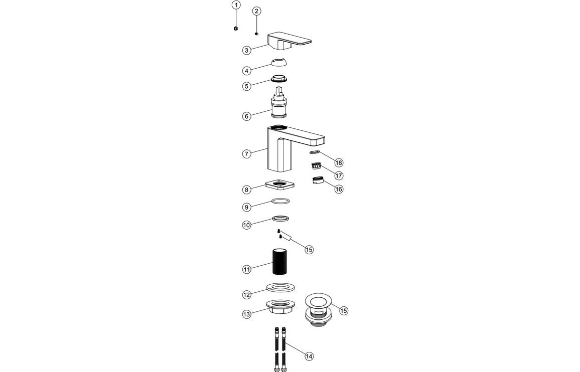Arpina Floor Standing Bath/Shower Mixer & Shower Kit - Chrome