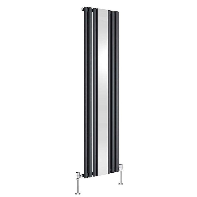 Cove Vertical Single Panel Radiator with Mirror