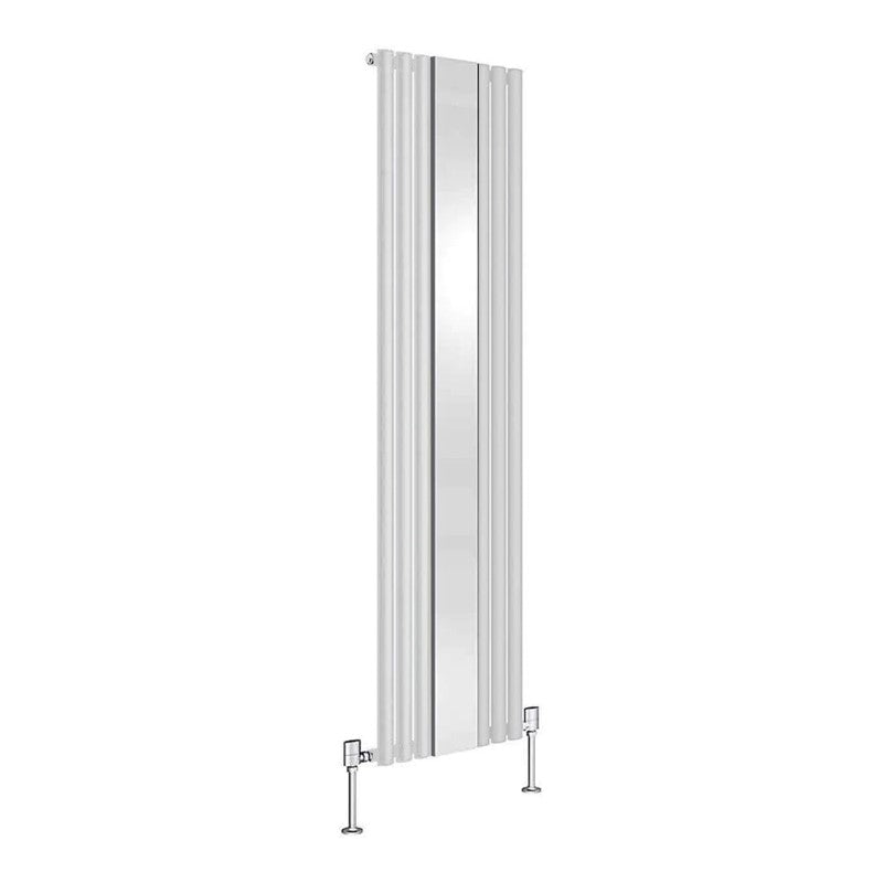 Cove Vertical Single Panel Radiator with Mirror