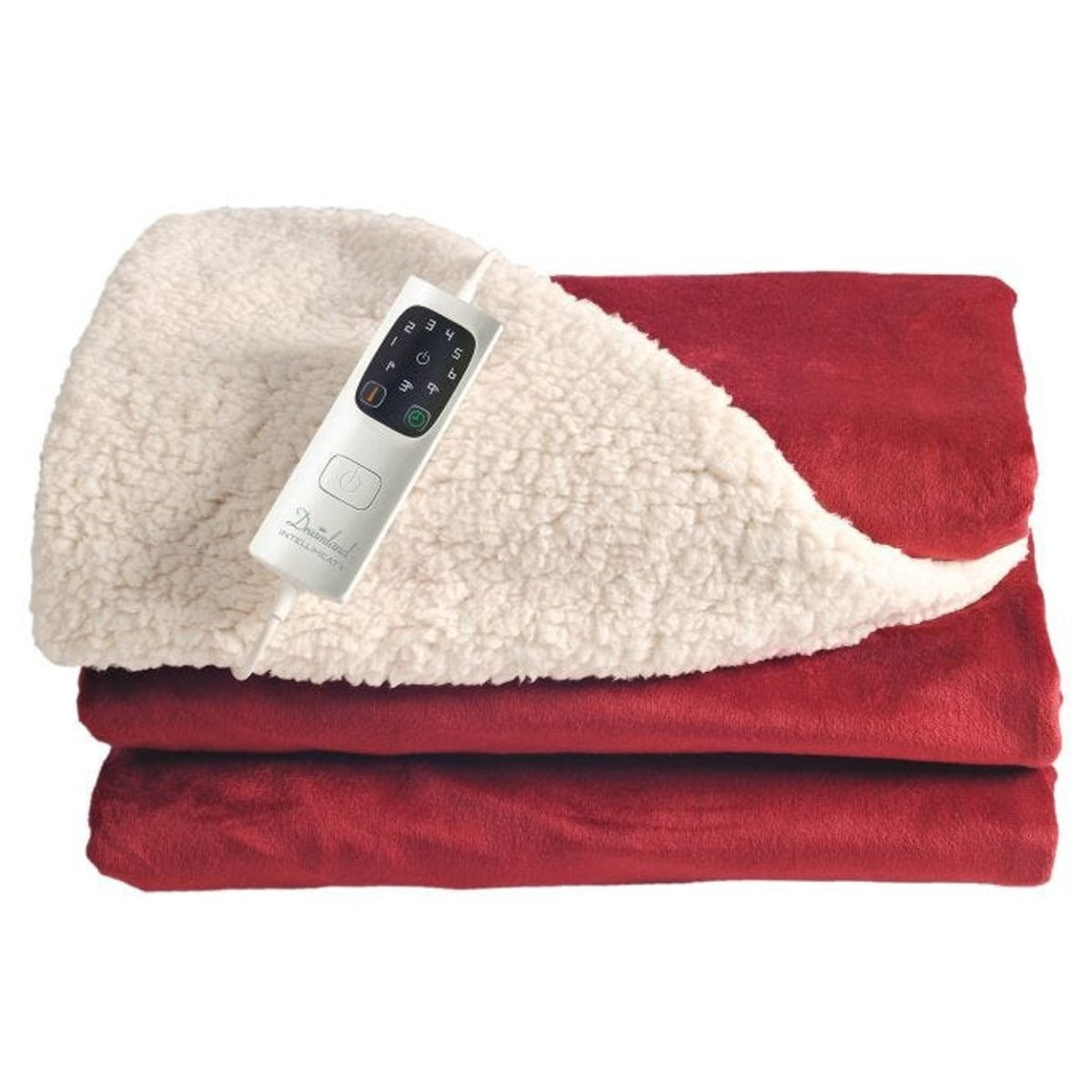 Dreamland Intelliheat Heated Overblanket - Wine