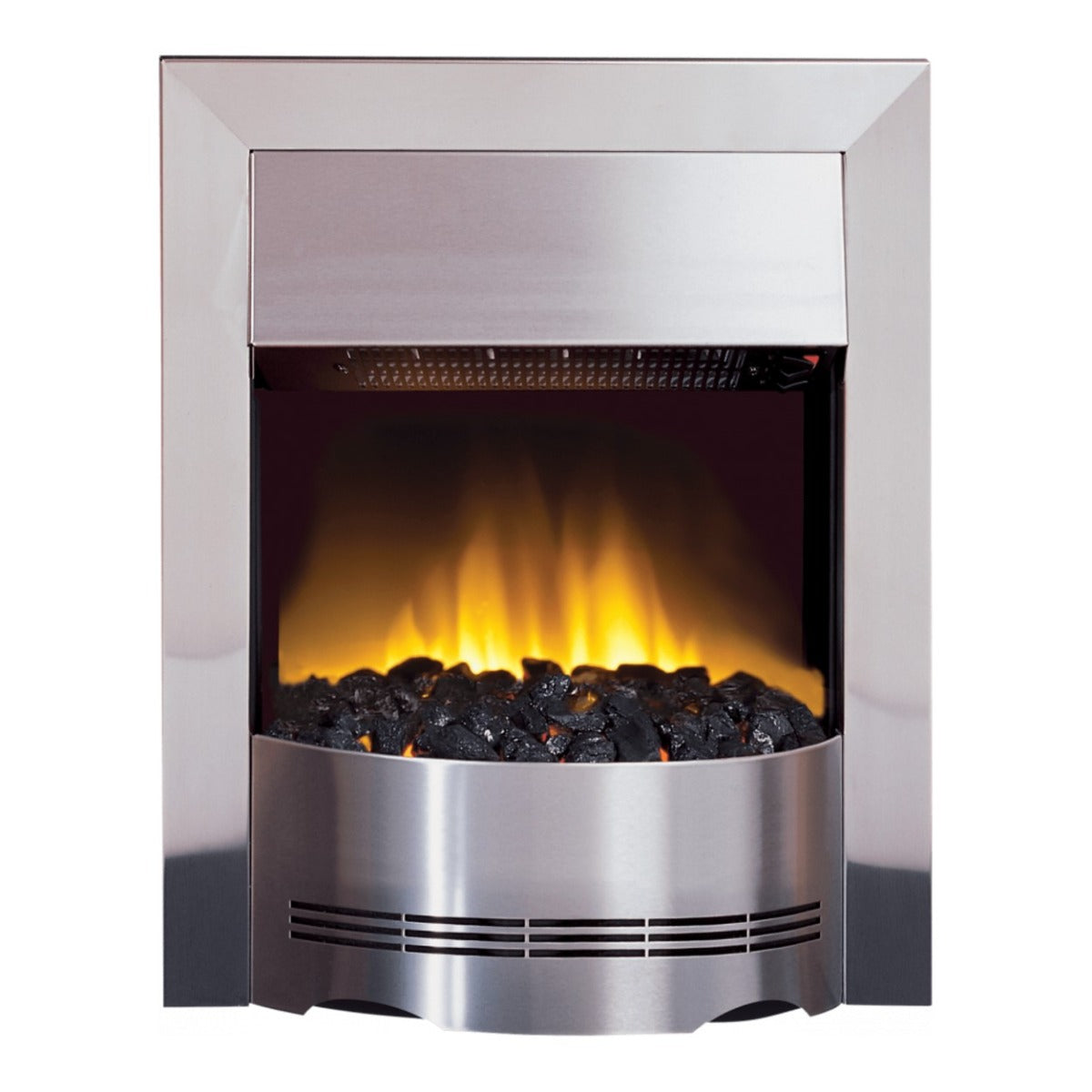 Dimplex Elda Inset Electric Fire Lit Up