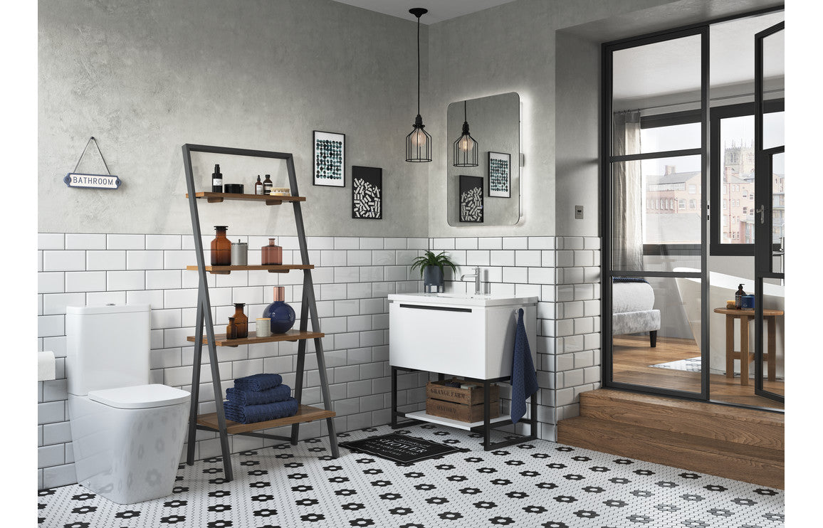 Vema Tiber Basin Mixer - St/Steel