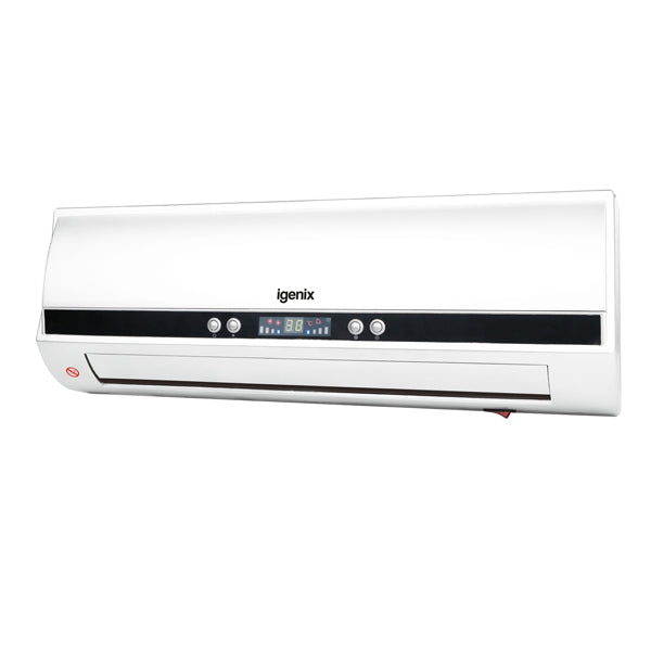 Igenix 2kW PTC Wall Fan Heater White