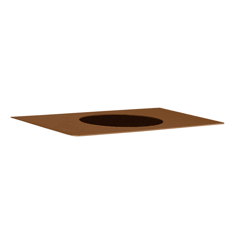One Copper Lid for 60 Litre Waste Bin, KU-246