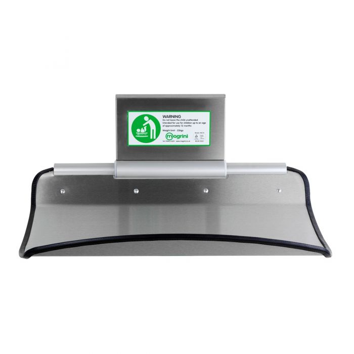 Stainless Steel Wall Mounted Baby Changing Unit Magrini