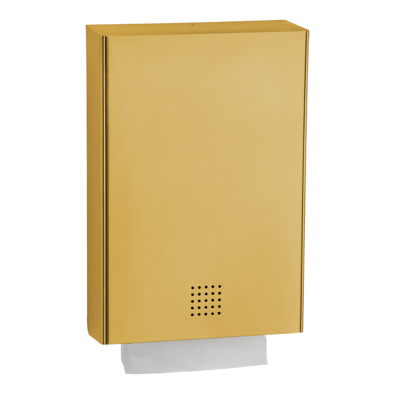 One Brass Paper Towel Dispenser Large, ME-103, Proox