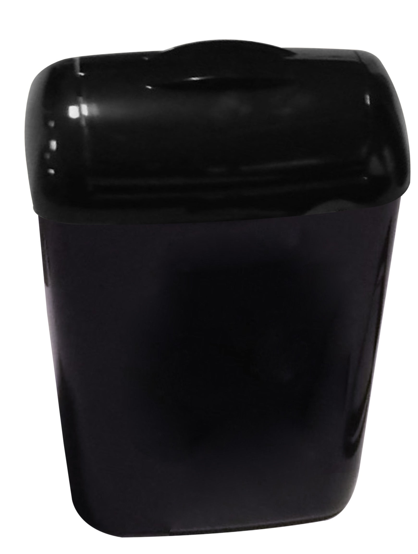 PlastiQline 2020 8ltr Sanitary Bin Black