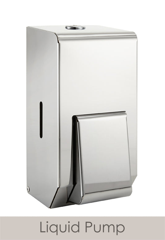 Synergise Soap Dispenser 400ml Polished Chrome, PL10LMPS