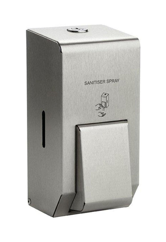 Synergise Sanitiser Dispenser 400ml Brushed Satin