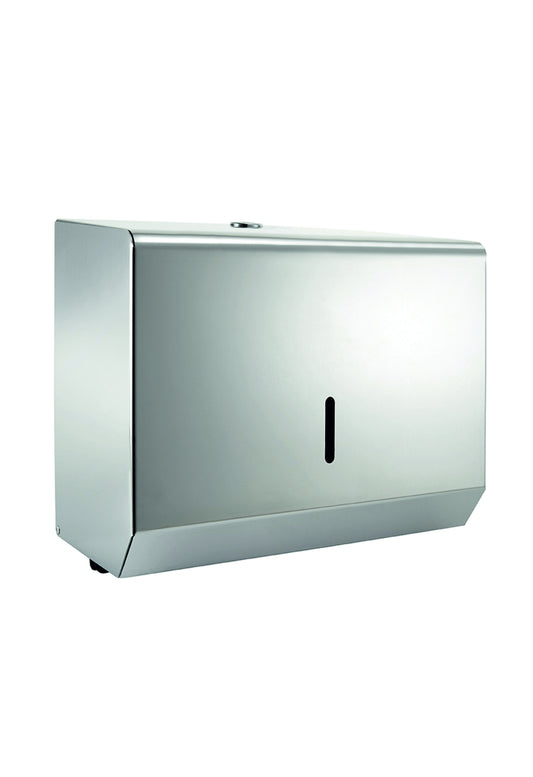 Synergise Polished Stainless Hand Towel Dispenser Small