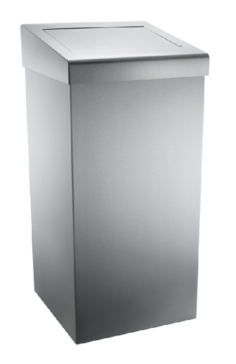 Synergise 50ltr Wastebin with Flap Lid