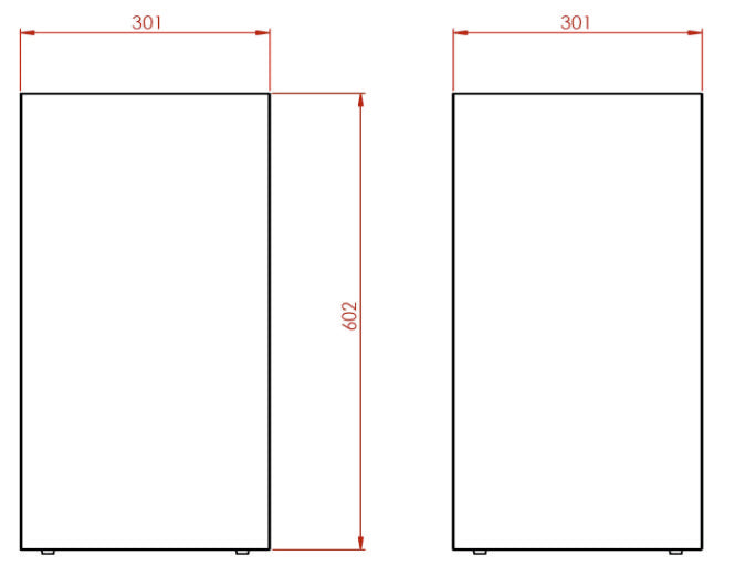 Synergise 50 Litre Open Top Waste Bin