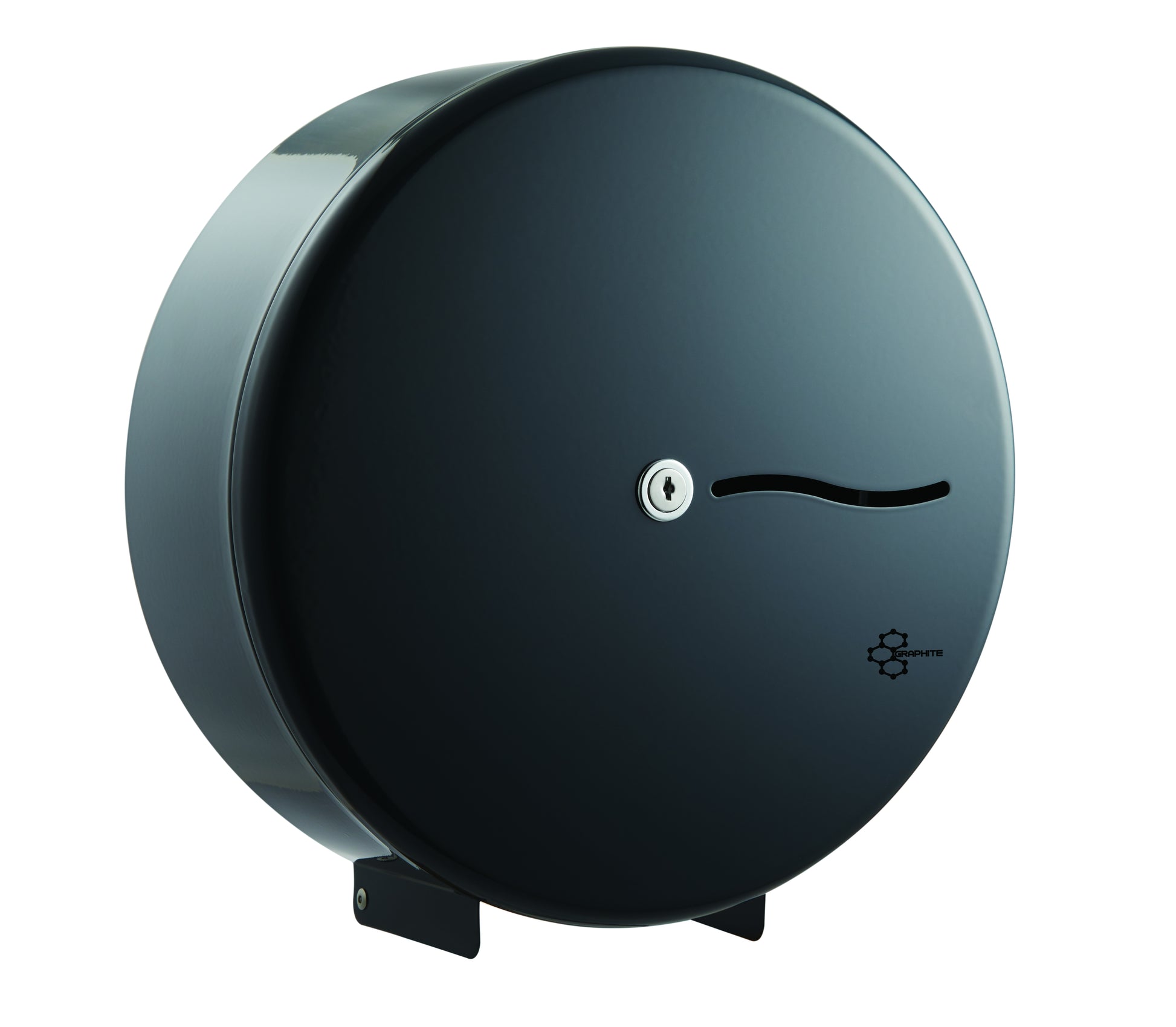Graphite 12" Round Jumbo Dispenser