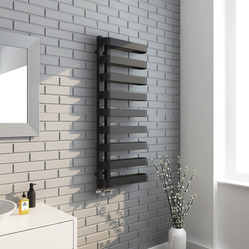 Luxe Towel Radiator
Black
Angled