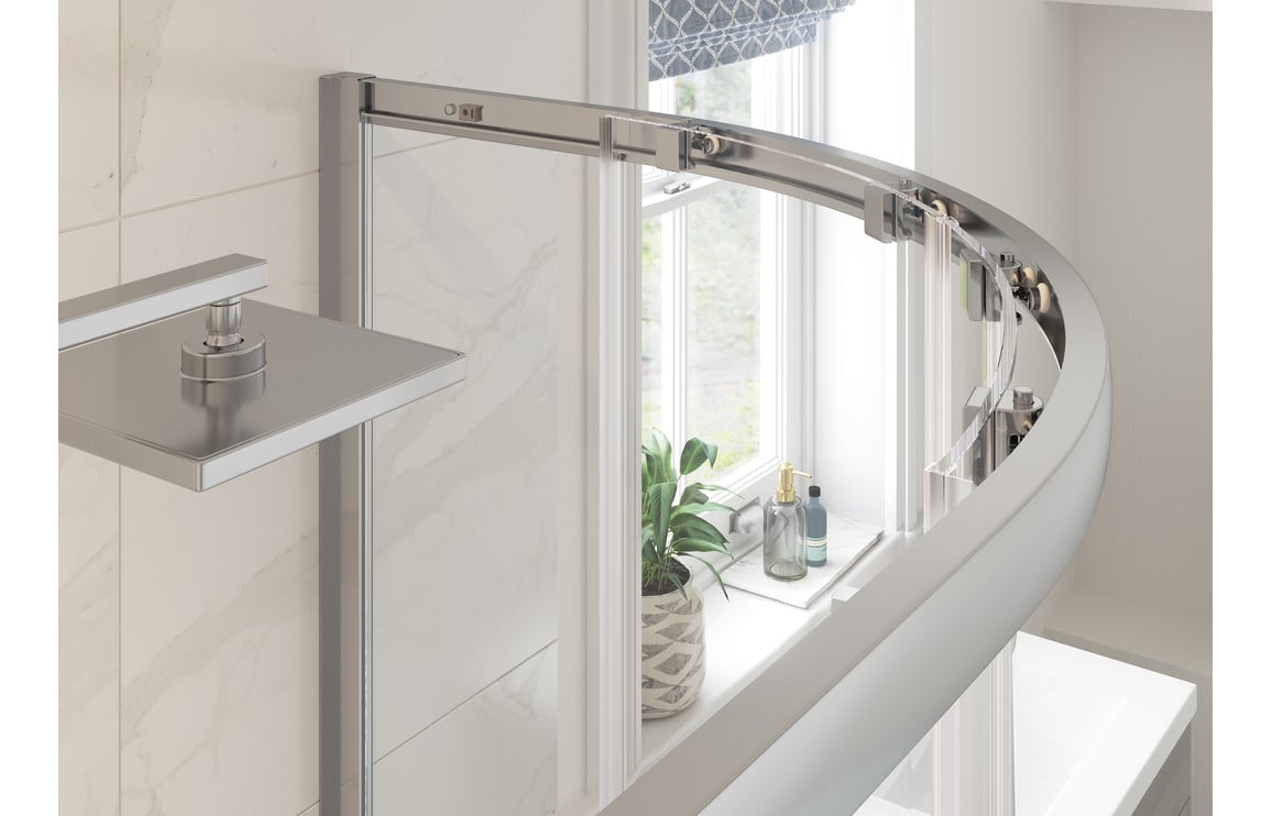 Callisto 1200x900mm 2 Door Offset Quadrant