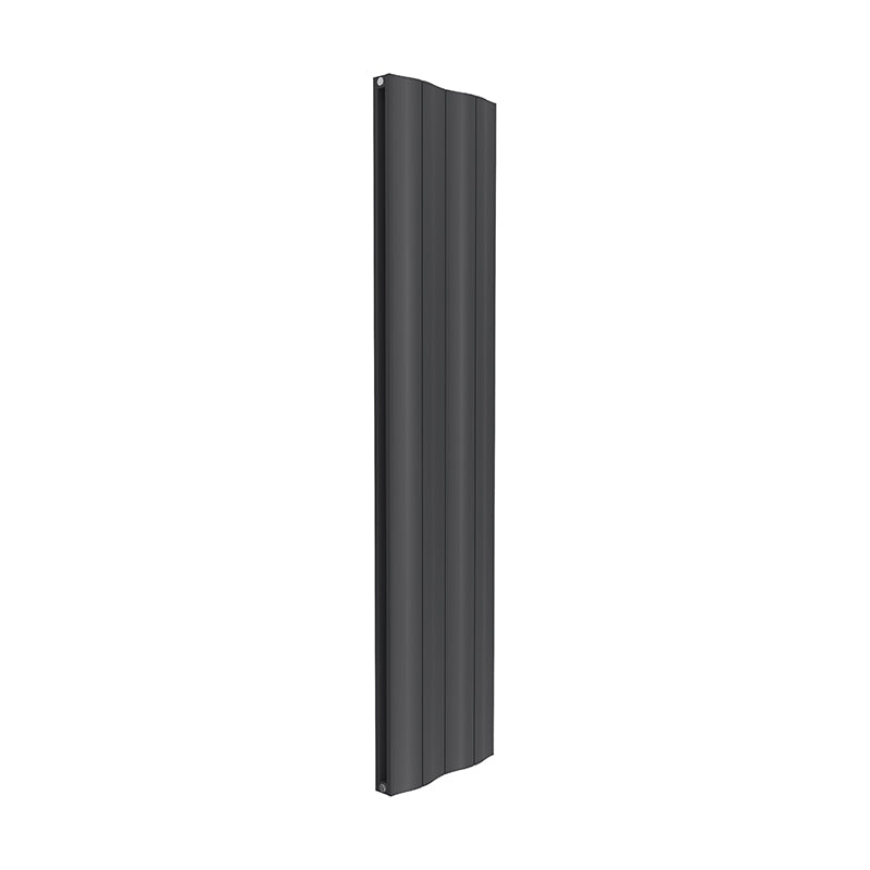 Reina Wave Vertical Double Panel Radiator Anthracite 1800mm x 412mm