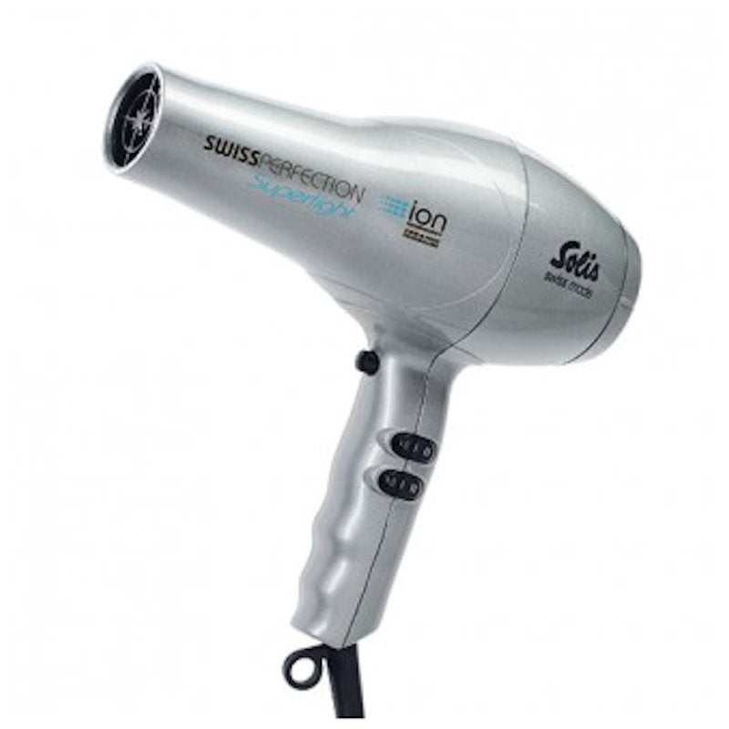 Solis Swiss Perfection Superlight Hairdryer Silver