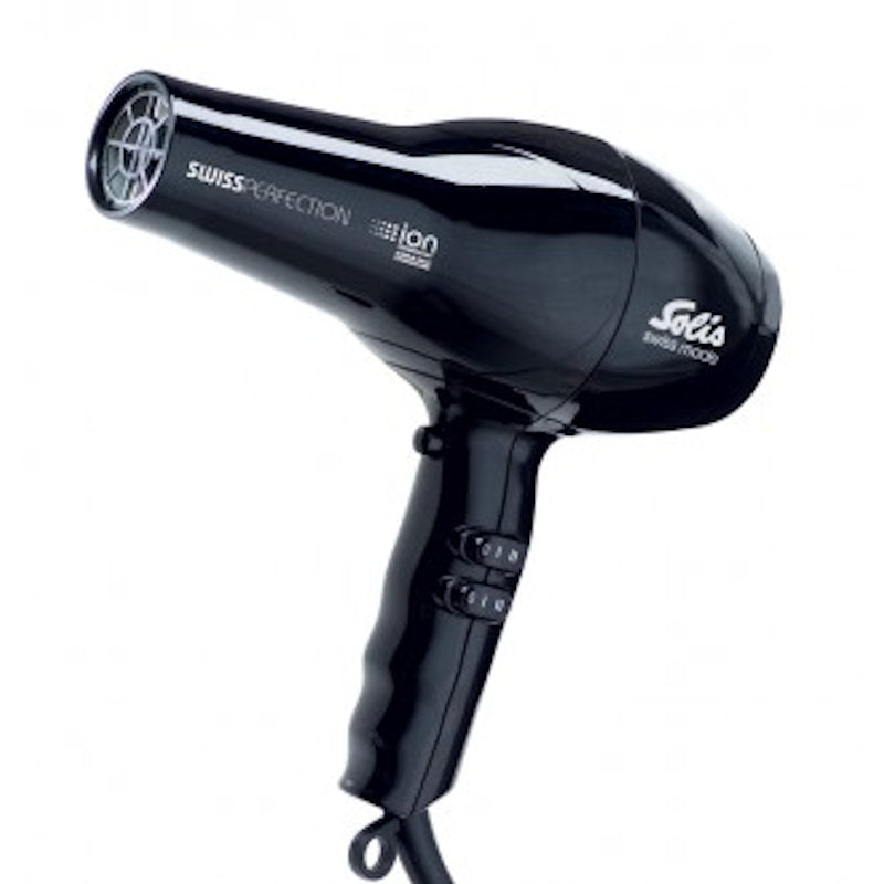 Solis Swiss Perfection Hairdryer - Black